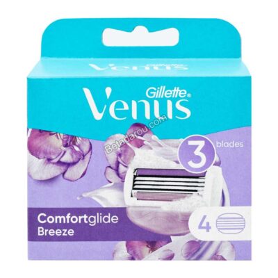 تیغ یدک ‏4 عددی ژیلت مدل Venus Breeze