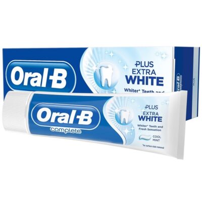 خمیر دندان اورال بی (Oral-B) اصل آلمان | کامپلت Complete ضد پوسیدگی، سفید کننده، نعنایی | 75 میل