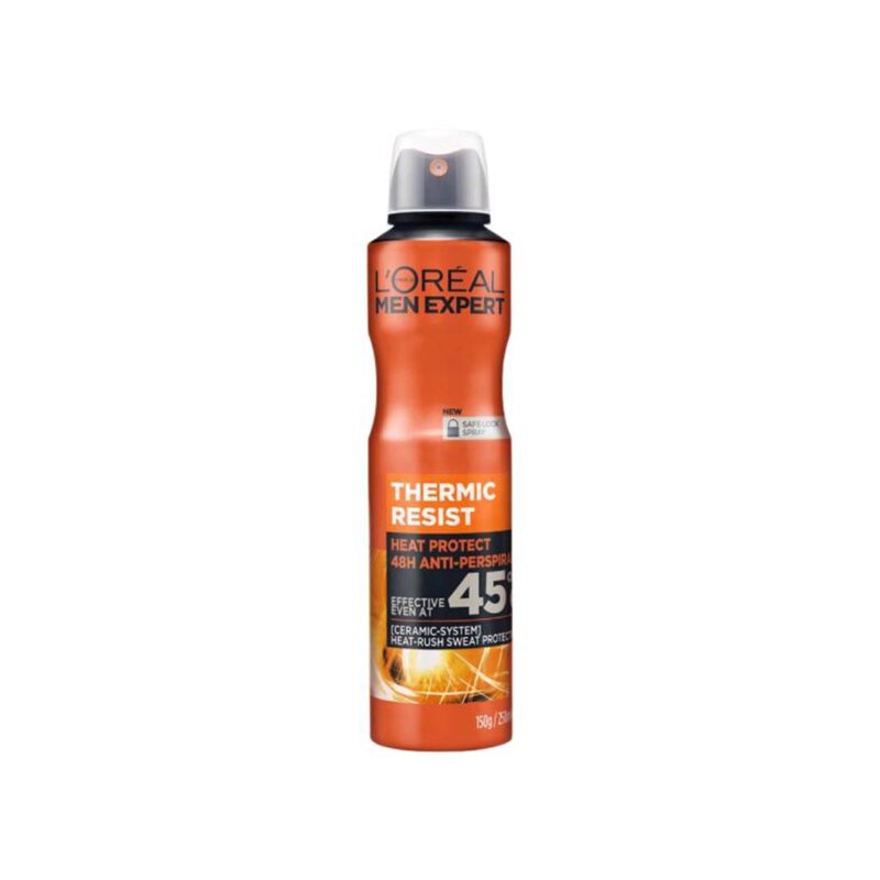 اسپری ضد تعریق مردانه لورآل 250 میلی لیتر مدل Loreal Thermic Resist