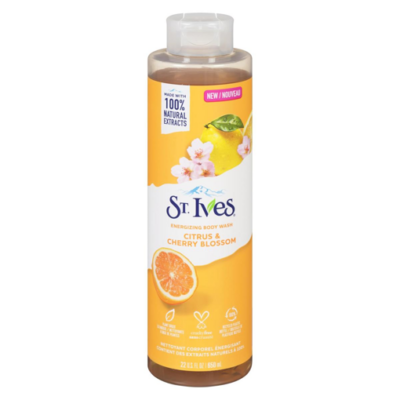 شامپو بدن لیمو و شکوفه گیلاس سینت ایوز ST.IVES 650ML