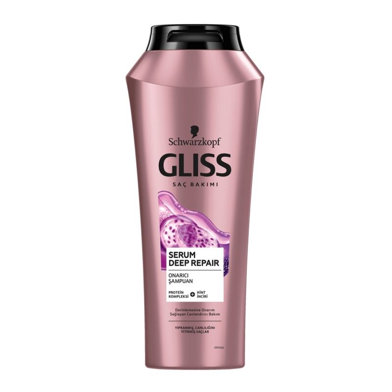 شامپو گلیس بنفش احیا کننده مو 500 میلی لیتر Gliss Serum Deep Repair 500 ml