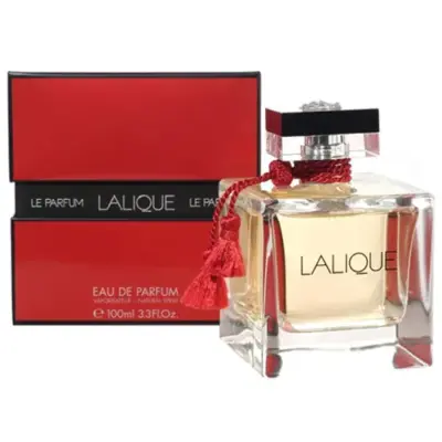 عطر لالیک قرمز مدل Le Parfum حجم 100 میلی لیتر (ادو پرفیوم زنانه لالیک)