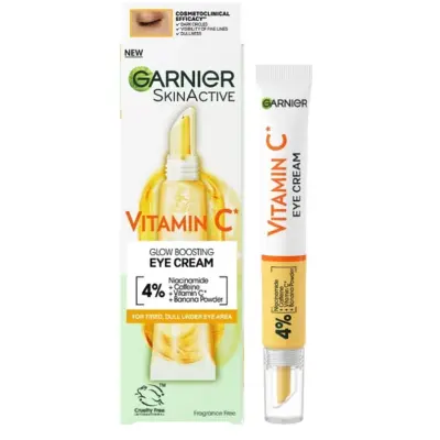 کرم دور چشم گارنیه مدل Brightening Vitamin C حجم 15 میلی لیتر