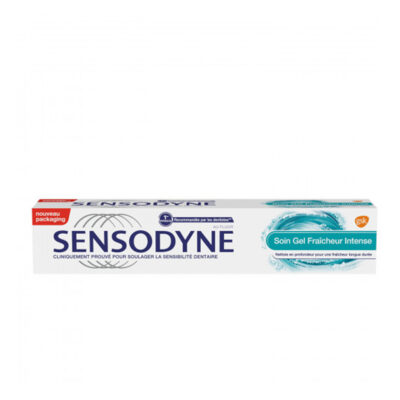 خمیر دندان ژلی سنسوداین SENSODYNE مدل Soin Gel Fraicheur Intense