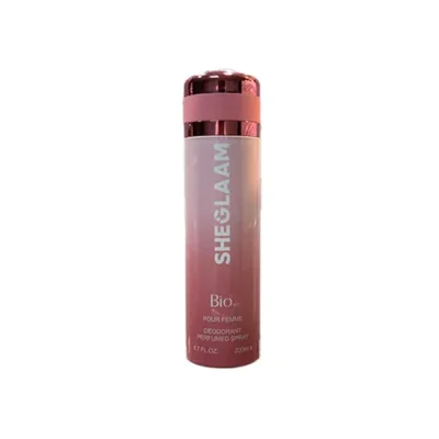 اسپری بدن زنانه SHEGLAAM بیو استار 200ml