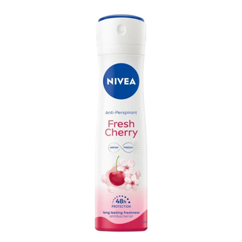 اسپری ضد تعریق زنانه نیوا مدل fresh cherry