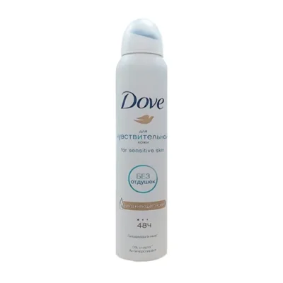 اسپری ضد تعریق زنانه for sensitive skin داو حجم 200 میل