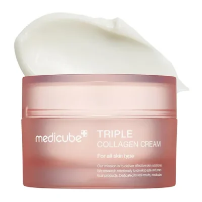 کرم جوانساز کمپلکس کلاژن مدی کیوب Medicube Triple Collagen Cream حجم 50 میل