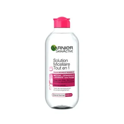 میسلار واتر پوست حساس گارنیه مدل Garnier Solution
