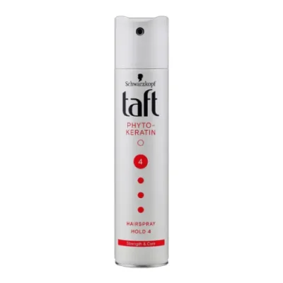 اسپری تافت مو تافت قدرت چسبندگی Taft Phyto Keratin Hair Spray Hold 4