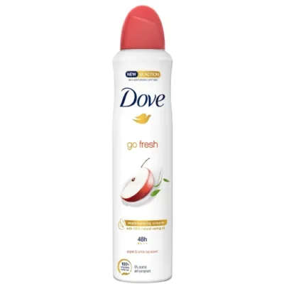 اسپری ضدتعریق رایحه سیب و چای سفید داو حجم 250 میل