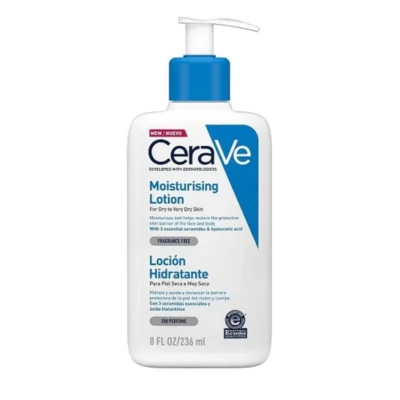 لوسیون مرطوب کننده و آبرسان روزانه سراوی (CeraVe Daily Moisturizing Lotion) - ۲۳۶ میلی‌لیتر